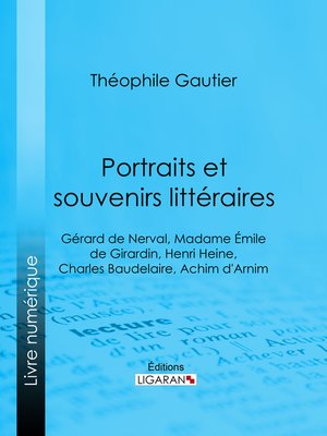 cover image of Portraits et souvenirs littéraires